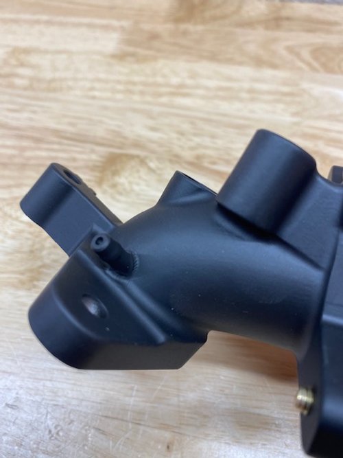 RAD Speed & Design 2019+ CRF110 Billet Intake Manifold V2 - Black